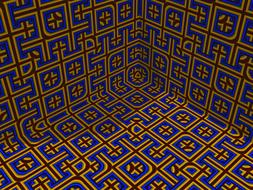 geometric pattern, mathematical drawing