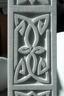 Celtic relief on marble