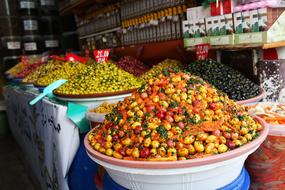 Morocco Olives Market