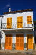 Window Shutters orange