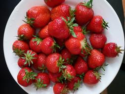Sweet delicious strawberries
