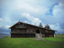 Wooden house in Russia Kizhi