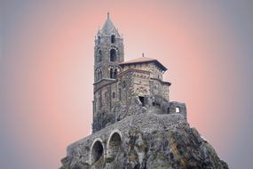 Church Fortified Citadel in France