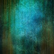 background blue green old drawing