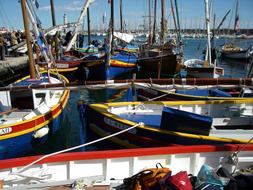 seagoing ships at the pier