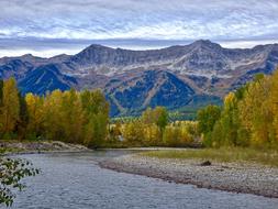 Autumn Mountains Forest