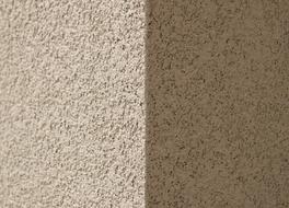 corner of cement wall