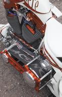 motorcycle engine seat