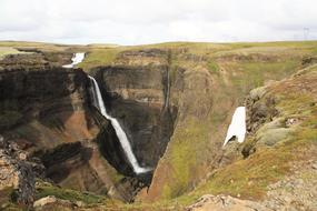 Grannifoss Waterfall Iceland FossÃ¡