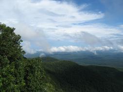 Caesar&#39;S Head Low Clouds Mountains