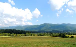 Mountains Sky Blue