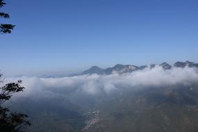 Mountain Clouds Jiankou Great Wall