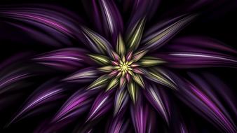 fractal flower floral abstract