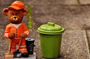 Bear Profession Refuse Collector