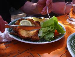 Schnitzel Eat Pork Cutlet
