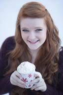 Winter Cold with Hot Chocolate