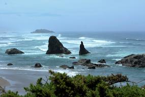 Haystack Ocean scenery