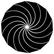 camera shutter icon film diaphragm
