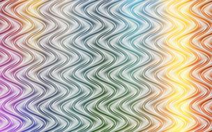 rainbow wavy wallpaper
