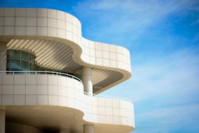 Architecture Building Perspective and blue sky