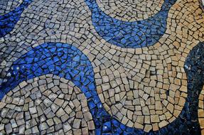 stone colored sidewalk