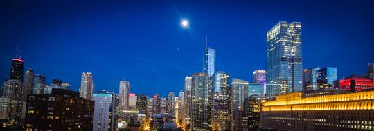 beautiful Chicago City Cityscape