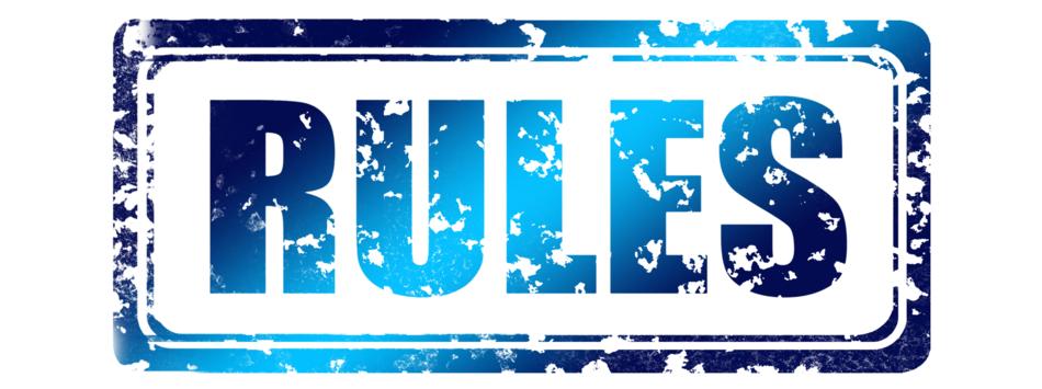sign with the signature of the rules