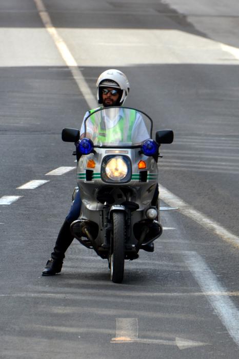 Police Motorcycle Two Wheeled
