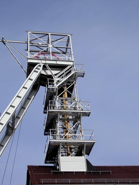 white iron tower