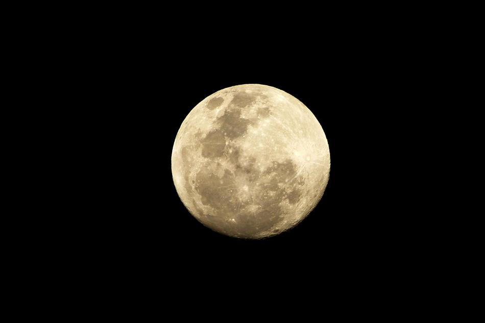 Moon Satelite Night Sky