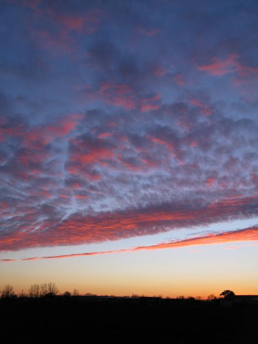 beautiful sky with clouds