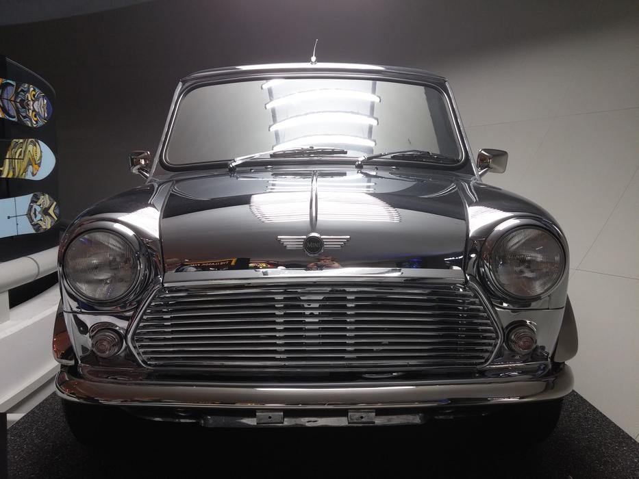Chrome Cooper Car