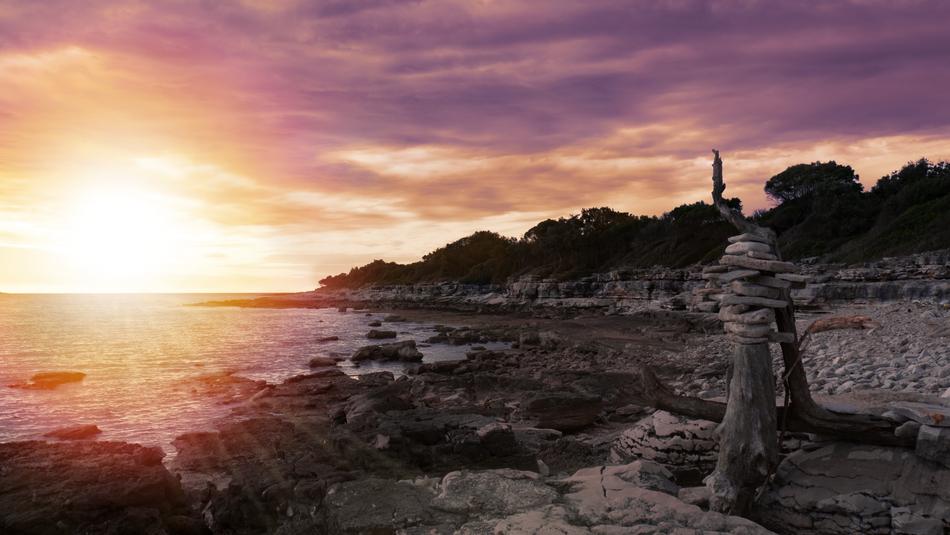 Sunset Croatia Sea