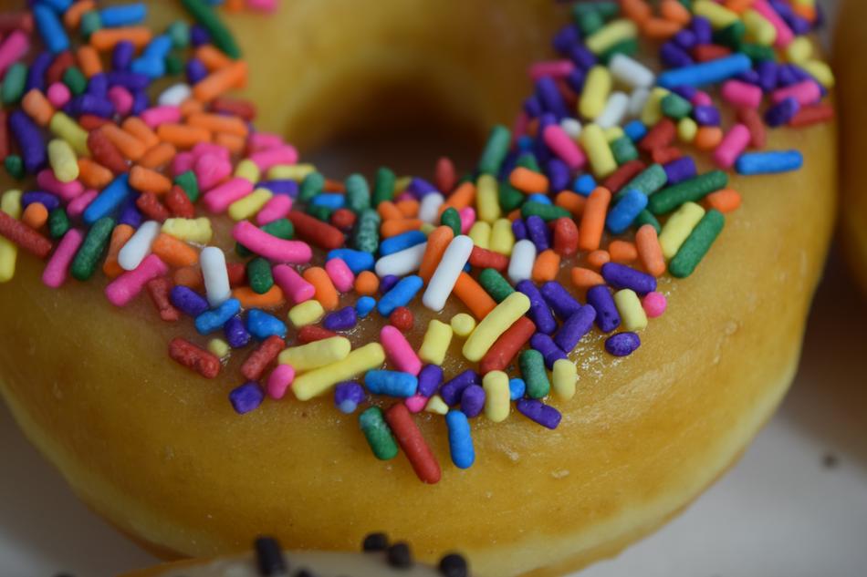 delicious chocolate doughnut