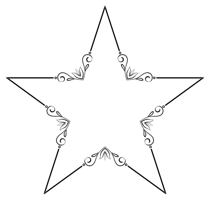 elegant flourish floral decorative