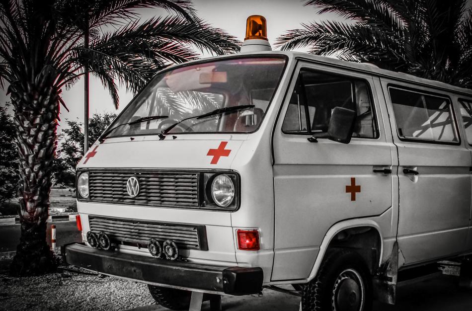 Ambulance Antique Old