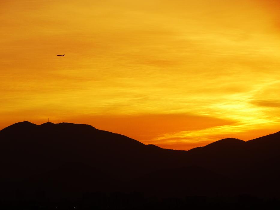 Santiago Sky Sunset