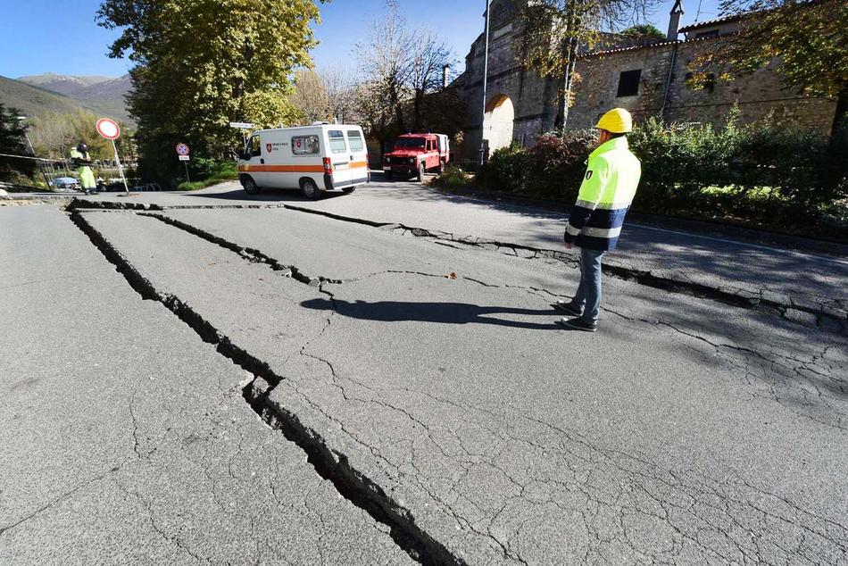 Earthquake Italy Norcia