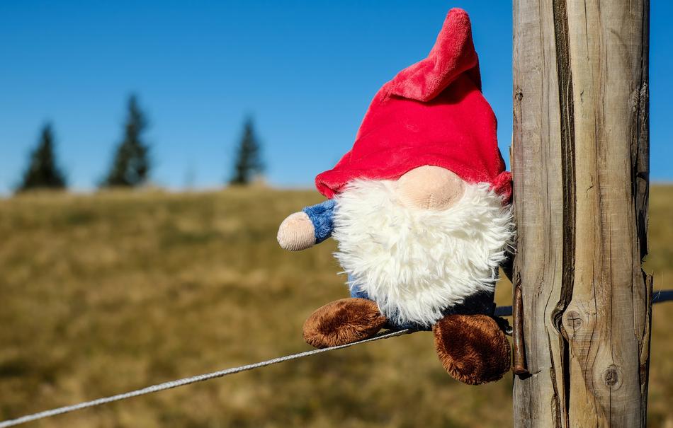 Imp Kobold Figure on rope
