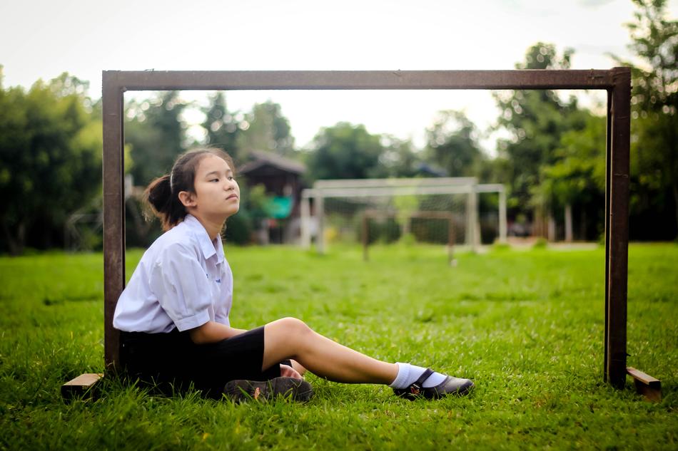 Soft Light Mellow girl, thailand