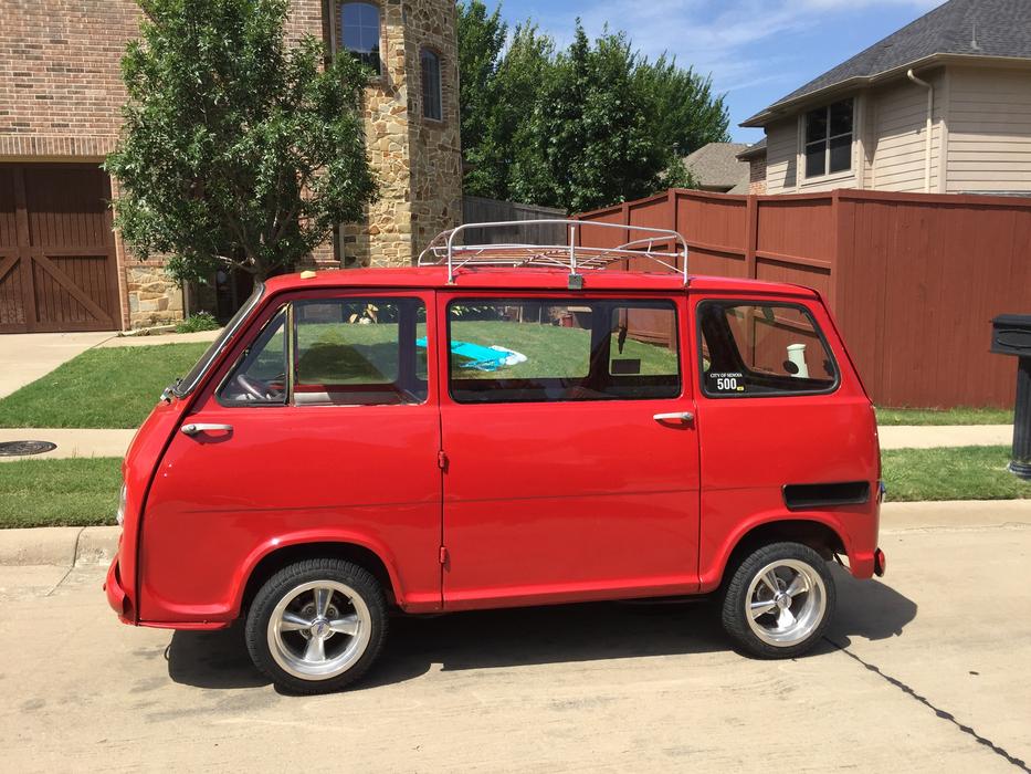 red family car