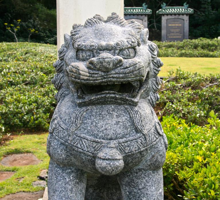 amazing Statue lion