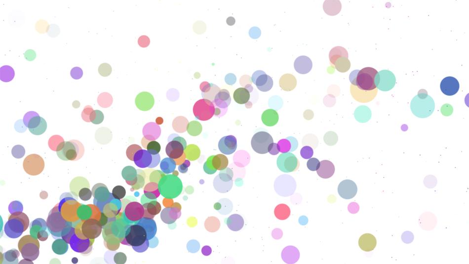 Colorful bubble abstract drawing free image download