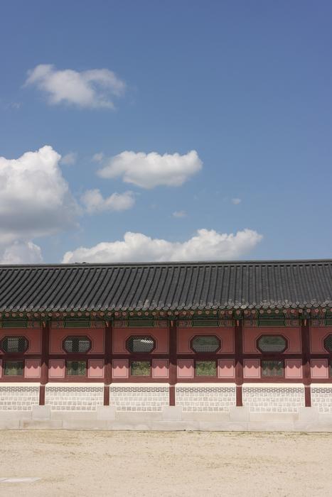 Gyeongbok Palace Sky Republic Of