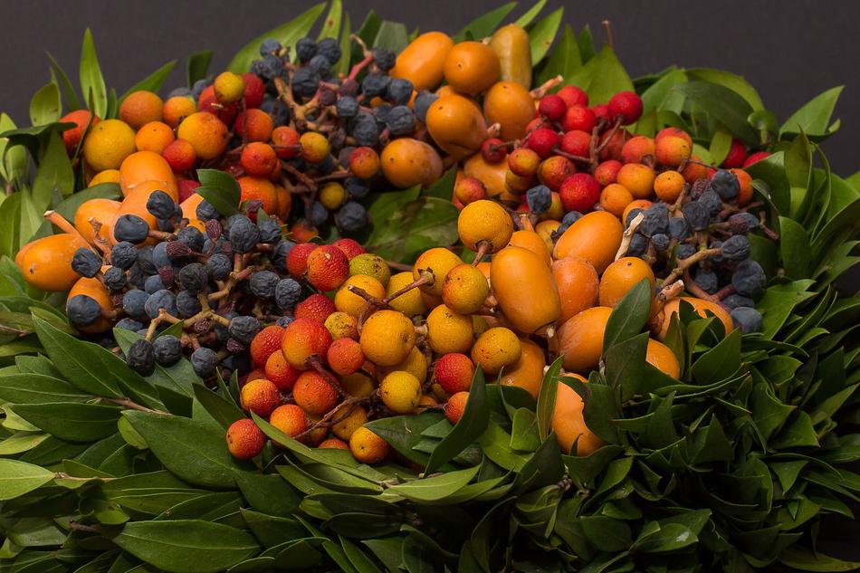 delicious ripe berries in a basket