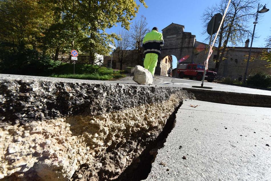 Earthquake Italy Norcia