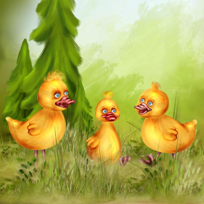duck children arrangement