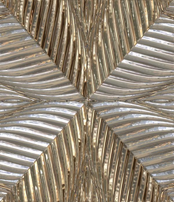background with metalized glass