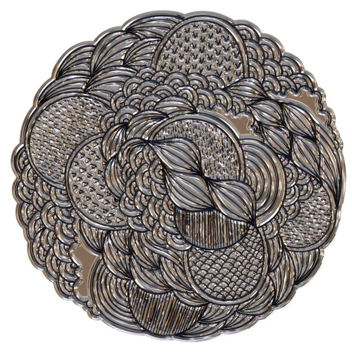 deco emblem pattern