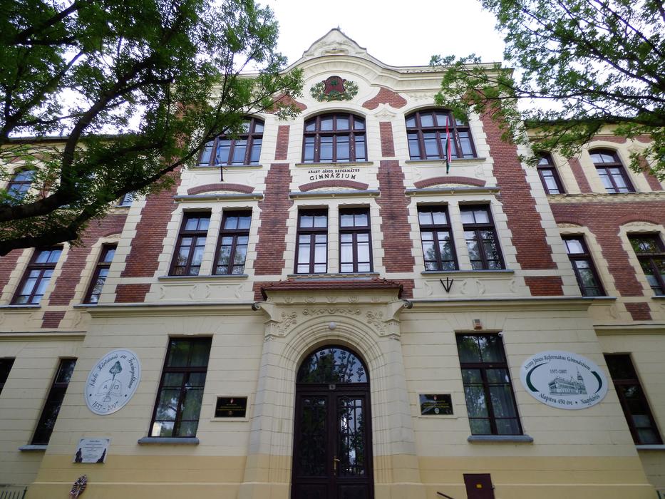 historical Building of Arany JÃ¡nos high school, hungary, NagykÅrÃ¶s